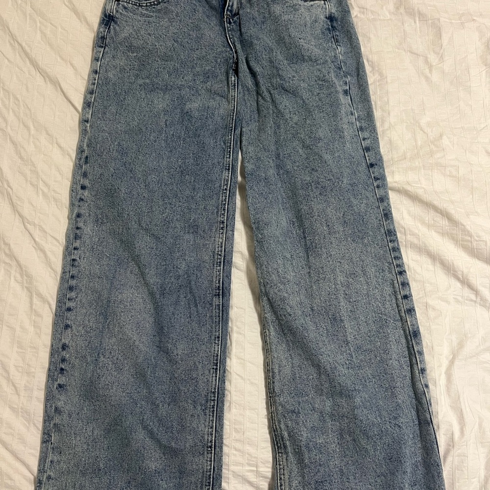 RSQ Light Blue Flare & Wide Leg Jeans
